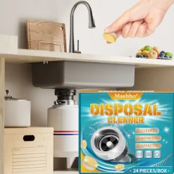 24 st Avfallskvarn Rengörare, Köksvask Avfallskvarn Uppfräschare, Luktborttagare och Rengörare