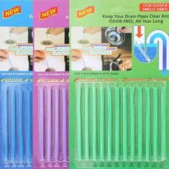 Clearance 36 st avloppsrengöringsstickor Sani Sticks rengöringssticka Enm_paris