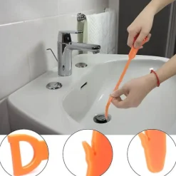 Clearance 3 st Avloppsrensare, Återvinningsbar Toalettrensare, Avloppsrensare