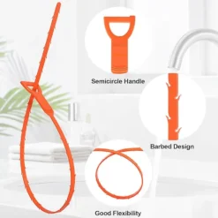 Clearance 3 st Avloppsrensare, Återvinningsbar Toalettrensare, Avloppsrensare