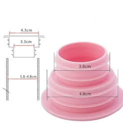 Sale 3 st avloppstvättmaskin, avloppsslang, deodorant, silikonpropp, tvättmaskin avloppsvatten