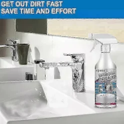 1-3 st Badrumsavkalkningsspray Svåra Fläckar Borttagningsmedel Rengöringsmedel Avkalkning Rengöringsmedel För Badkar Toalett Dusch AA 1PCS