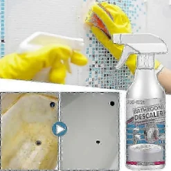 1-3 st Badrumsavkalkningsspray Svåra Fläckar Borttagningsmedel Rengöringsmedel Avkalkning Rengöringsmedel För Badkar Toalett Dusch AA 1PCS