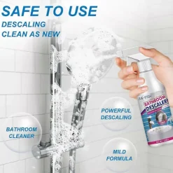 Online 1-3 st Badrumsavskalningsspray, rengöringsmedel för envisa fläckar, avkalkningsmedel för badkar, toalett, dusch 2pcs
