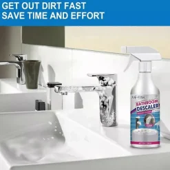 Online 1-3 st Badrumsavskalningsspray, rengöringsmedel för envisa fläckar, avkalkningsmedel för badkar, toalett, dusch 2pcs