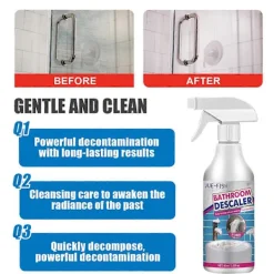 Online 1-5 st Badrumsrengöring Badrumsvask Toalett Avrostning Rengöring Dekontaminering Avkalkning Multifunktionell Rengöring 4pcs