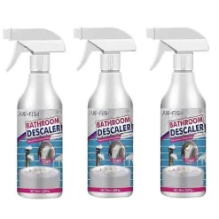 New 3 st Badrumsrengöring badrum handfat toalett rostborttagning rengöring dekontaminering avkalkning mångsidig rengöring