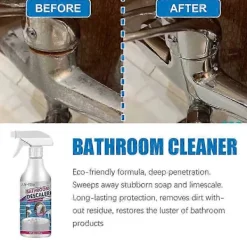 New 3 st Badrumsrengöring badrum handfat toalett rostborttagning rengöring dekontaminering avkalkning mångsidig rengöring