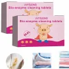 Online 3 st Bio-enzym Rengöringstabletter Multifunktionella Bio-enzym Rengöringstabletter Tvätmaskinsrengöringstabletter Allrengörande