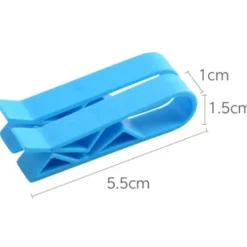 Online 20 st Blå Soppåse Klämmor Matbehållare Klämmor Förslutningsklämmor för Soptunna Soptunna Soptunna, Blå, Fonepro