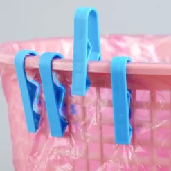 Online 20 st Blå Soppåse Klämmor Matbehållare Klämmor Förslutningsklämmor för Soptunna Soptunna Soptunna, Blå, Fonepro