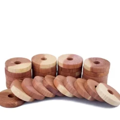 New 30 st Cedarträ-Mottavvisande 100% Naturlig Cedar Mottdödare För Garderob