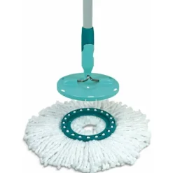 Sale 2 st Clean Twist Disc Mop Ersättningshuvuden, Perfekt för Kakel och Sten
