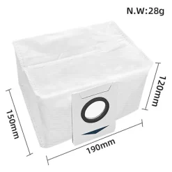 Sale DAO 8 st dammsugarpåsar för Deebot X1 Omni dammsugarpåsar för Deebot X1 Turbo Db