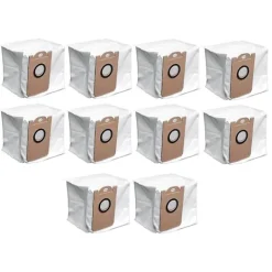 New 10 st dammsugarpåsar för Kyvol Cybovac S31, för Uoni V980 Plus Q6, för M7 Pro M7 Max dammsugartillbehör