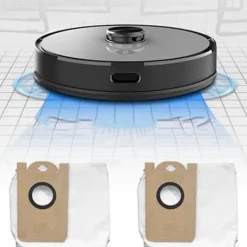 New 10 st dammsugarpåsar för Kyvol Cybovac S31, för Uoni V980 Plus Q6, för M7 Pro M7 Max dammsugartillbehör