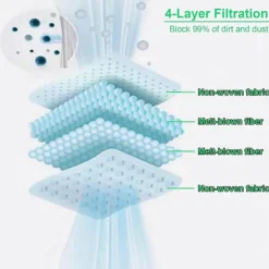 Clearance 22 st Dammsugarpåsar för Roborock Saros 10/10R, Q Revo, Qrevo S/Slim