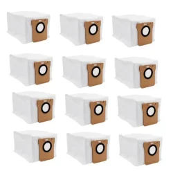 Discount 12 st Dammsugarpåsar för Xiaomi X10 / X10+ / X20+ / X20 Pro Dammsugare