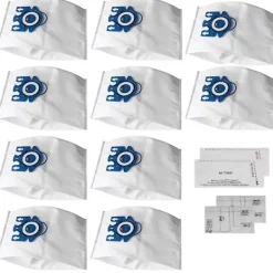Best 12 st Dammsugarpåsar kompatibla med Gn Airclean 3d Efficiency dammpåsar Ersättning Gn dammsugarpåse Par_tfrf