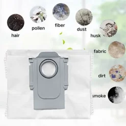 Hot 8 st Dammsugarpåsar Passar Saros 10/G30/S9 MaxV Ultra/S90ver/A1460RR Dammsugare Reservdelar
