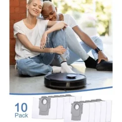 New 10 st dammsugarpåsar tillbehör för Xiaomi Roborock S8+/S8 Pro Ultra S7 MaxV Ultra/S7 Pro Ultra/Q7 robotdammsugare{sl}