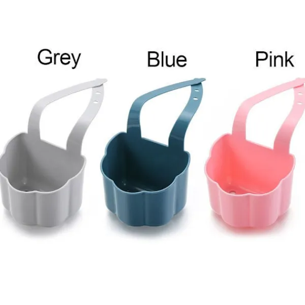 Hot 2 st Diskbänkskorg Förvaringskorg BLÅ BLÅ blå—max