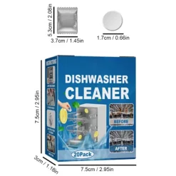 Sale 20 st Diskmaskin Avkalkningstabletter Effektivt Rengöringsmedel Köksgerådsvård