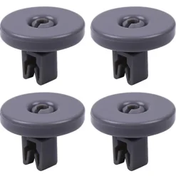 DAO 4 st diskmaskin reservdelar diskmaskiner ersättningsrulle diskmaskin rulle [dB} 4X4X3cm Dark Grey