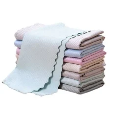 Clearance 5 st dubbelsidig fiskfjäll trasa 30*40cm