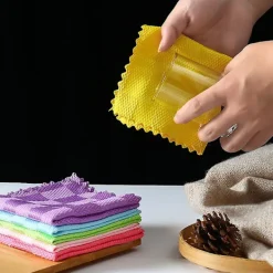 Clearance 5 st dubbelsidig fiskfjäll trasa 30*40cm