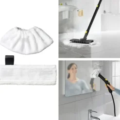 Clearance 6 st dukar, mikrofiber och torkduk 6 dukar för Karcher Steam Easy Fi