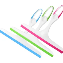 Discount 3 st Duschskrapa, Fönsterputsare för Badrum Glasdörr Spegel Bil Vindruta, Tjock Plast och Silikon