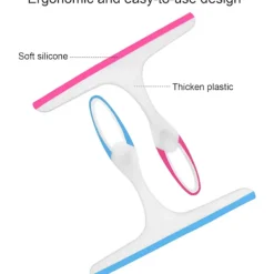 Sale 3 st Duschskrapa för badrumsglas, speglar och bilfönster, tjock plast och silikonblad [JUN]