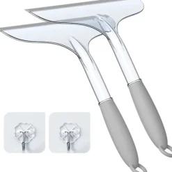 Sale 2 st duschskrapor, lämpliga för dusch, glasdörr, kakel och spegel, ingen strimskrap