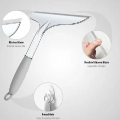 Sale 2 st duschskrapor, lämpliga för dusch, glasdörr, kakel och spegel, ingen strimskrap