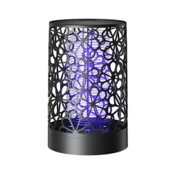 Hot 1 st elektrisk myggfångare utomhus USB-kontakt i myggfångare inomhus insektsmyggfälla lila ljus myggdödare L