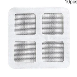 New HEET 1/10 st engångs golvavlopp klistermärke avloppshår fångare lock 10PCS