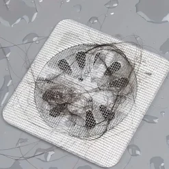 New HEET 1/10 st engångs golvavlopp klistermärke avloppshår fångare lock 10PCS