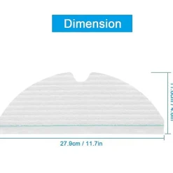 Best Crowned 50 st Engångs Moppdukar för S6, S6 Maxv, S6 Pure, e5, E4, S5 Max, S5, E35 och E2 Robotdammsugare