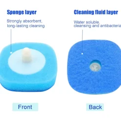 Online Superp 24 st engångs toalettborste ersättningshuvud, toalettborste engångsersättningshuvud (ersättningshuvud)