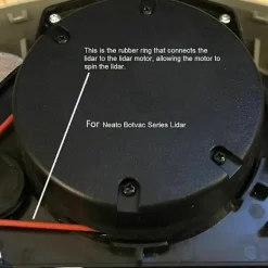 3 st ersättnings sidoborste motor O-ring drivrem för Neato Botvac