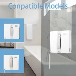Online 10 st. ersättningsdelar för Ecovacs Winbot Mini, rengöringsdukar, rengöringsduk i mikrofiber