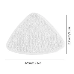 Outlet 4 st ersättningsdelar i mikrofiber till triangelformad ångmopp för O-Cedar Ste