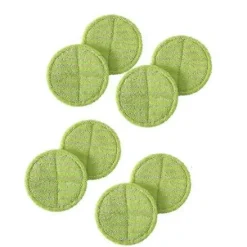 Hot 8 st Ersättningsdynor för Sladdlös Elektrisk Roterande Mopp Sopmaskin Trådlös Elektrisk Roterande Mopp Skrubber