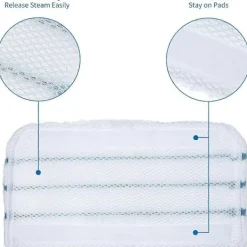 New 10 st Ersättningsdynor för Sladdlös Elektrisk Roterande Mopp Sopmaskin Trådlös Elektrisk Roterande Mopp Replac[PB]—yux