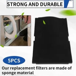 Online 5 st Ersättningsfilter för torktumlare för Beko/Grundig/Elektra Bregenz/Blomberg Del 2964840100