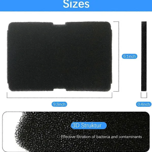 DAO 5 st Ersättningsfilter för torktumlare för //Elektra Bregenz/ Del 2964840100 Torktumlare Reservdelar [DB] Black