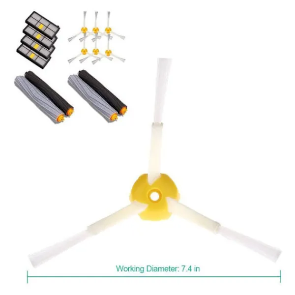 New 6 st ersättningsfilter tillbehörskit för iRobot Roomba 800
