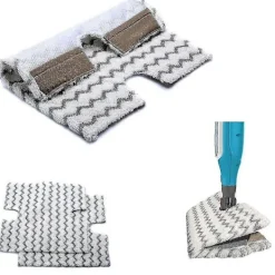 Sale 8 st Ersättningsmoppdynor i mikrofiber Kompatibla för EasyFix SC 2, SC 3, SC 4, SC 5 Ångtvättar JP