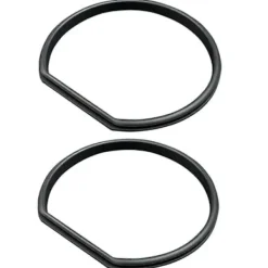 Online 2 ST Ersättningspackning Stickdammsugare Sladdlös Dammbehållarlock, Tätningsfästen för 18v PCL720, PBLSV716, PBLSV717